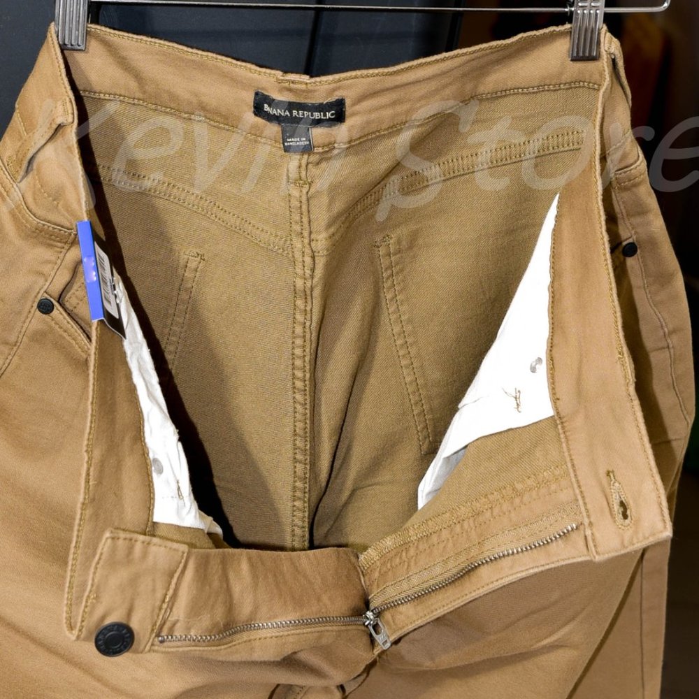 Tan NWT Banana Republic Men’s 5 Pocket Pant - Picture 8 of 8